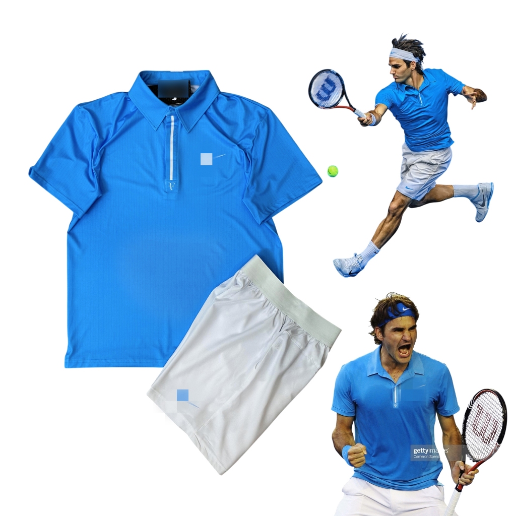 Australian Open 2010 バスタオルMEN'S WOMEN'S Quần áo tennis pickleball Roger Federer Australian Open 2010, quần
