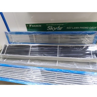 Cửa gió 200x1200mm- Miệng gió tháo gỡ - cửa gió nhôm - miệng gió máy lạnh - của gió trang trí