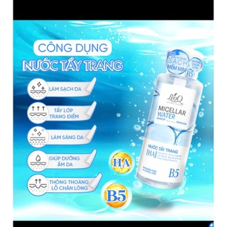Nước Tẩy Trang LeoQ 330ml.Loại bỏ lớp trang điểm, bụi bẩn cứng đầu sau ngày dài