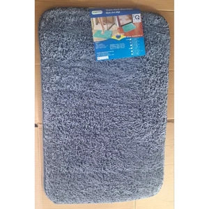 Thảm Lau Chân Microfiber Hình Chữ Nhật Homeinno có Đế chống trượt (Màu ngẫu nhiên)