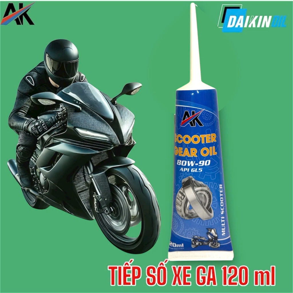 Nhớt Láp - Nhớt Hộp Số AKLUBE SCOOTER GEAR OIL GL5 – 0,12g