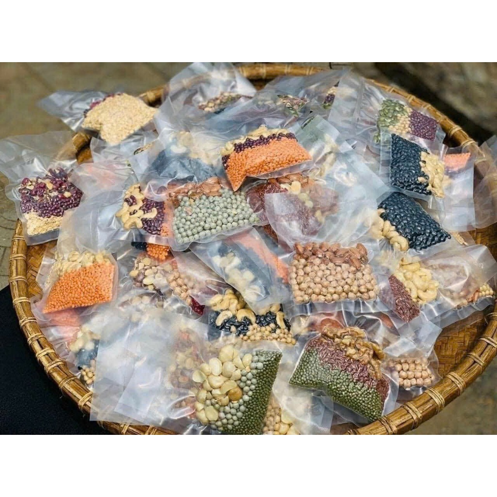 Set 30 Ngày Các Hạt Dinh Dưỡng Nấu Sữa Mix Sẵn, Set Hạt Làm Sữa Đồ Ăn Dặm Cho Bé Nấu Sữa