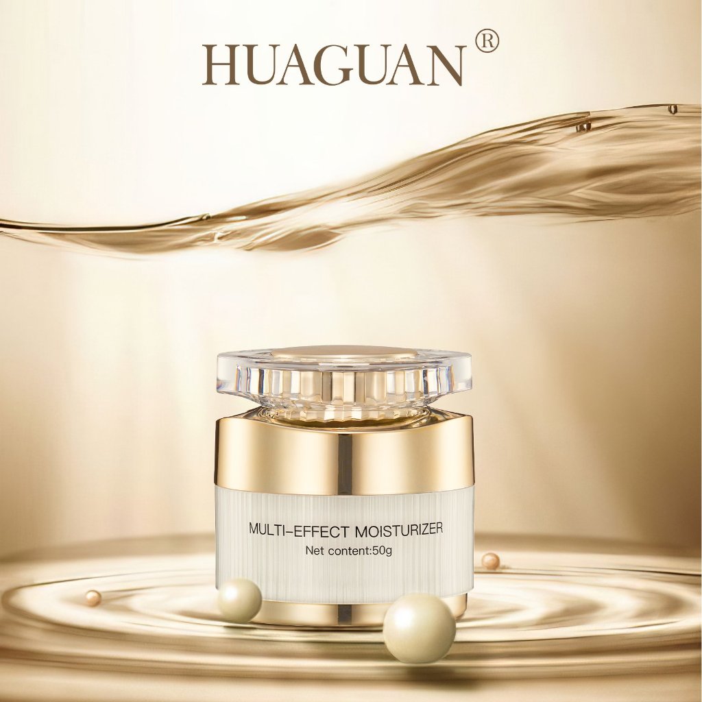 Kem Dưỡng Ẩm Đa Tầng Huaguan, giữ ẩm tầng sâu, ngăn ngừa sẹo 50g - Huaguan Multi-effect Moisturizer
