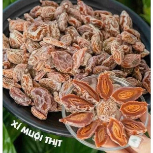 Oliu Xí muội Cắt Mix Muối Ớt Chua Cay