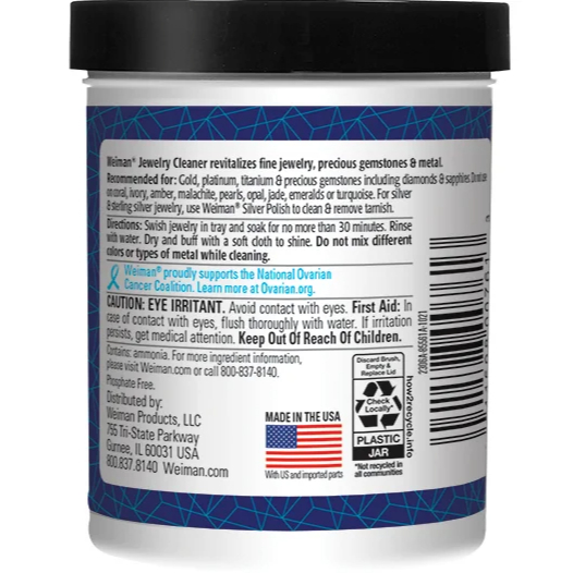 WEIMAN DUNG DỊCH VỆ SINH,ĐÁNH BÓNG TRANG SỨC 6 FL oz (Mẫu mới 2025)