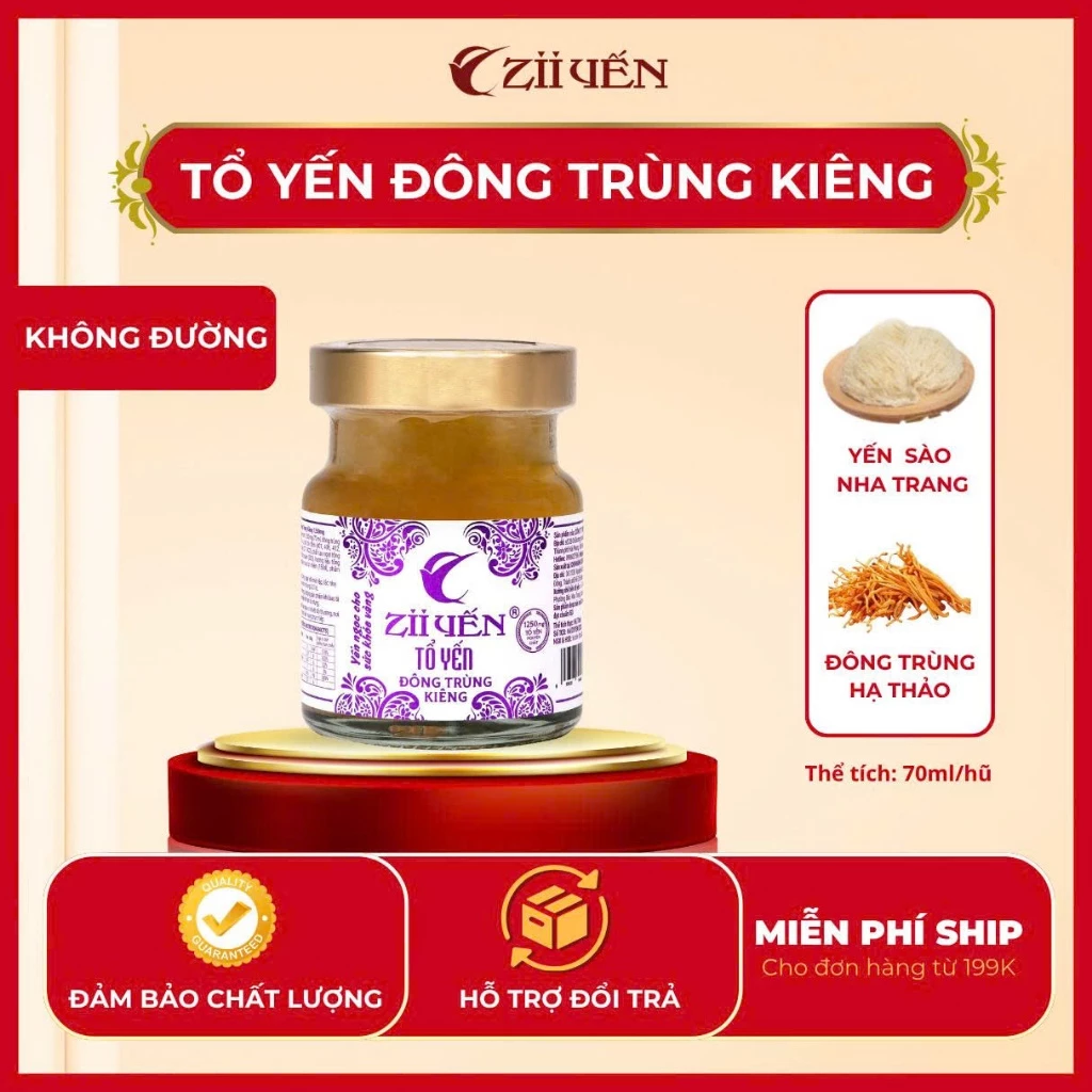 Yến Chưng Đông Trùng Zii Yến