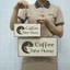 Bảng gỗ treo Coffee Take Away Decor quán Cà Phê phong cách mộc mạc BG74