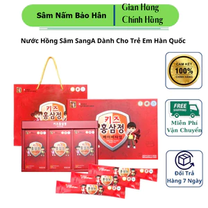 Nước Hồng Sâm SangA Dành Cho Trẻ Em Hàn Quốc (10ml x 30 Gói) - Ginseng DHC Korea ( hàng mới về )