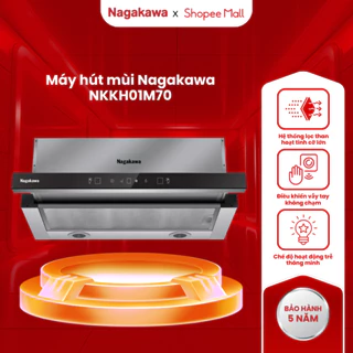 Máy hút mùi cao cấp Nagakawa NKKH01M70 - Bảo hành 2 năm tại nhà - Hàng chính hãng