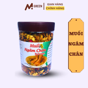 Muối Ngâm Chân Thảo Dược 500g, Muối Ngâm Chân Đông Y, Thảo Mộc Ngâm Chân - MỘC AN GREEN