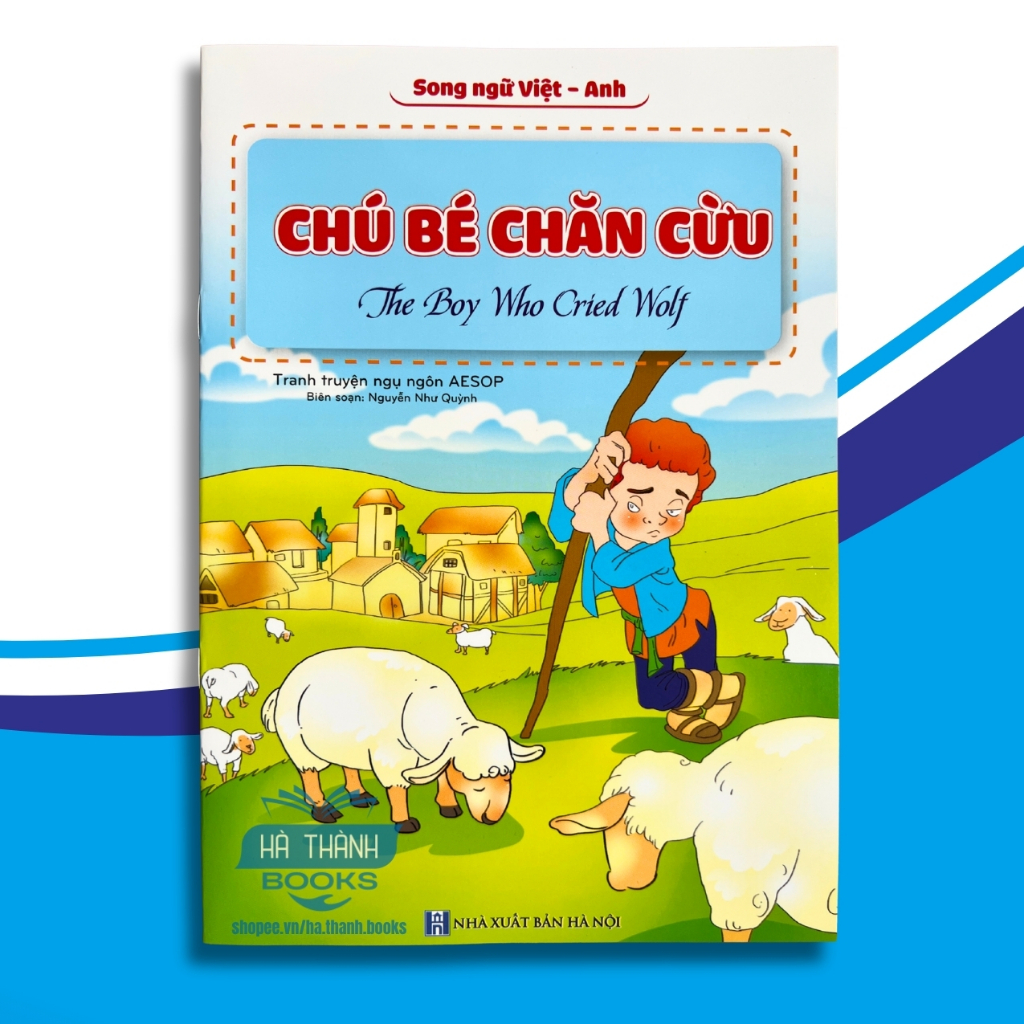Truyện ngụ ngôn thế giới – Chú Bé Chăn Cừu | Song ngữ Việt Anh | Truyện tranh thiếu nhi ý nghĩa
