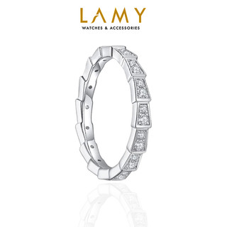 Nhẫn nữ LAMY Serpent Adorned With Stones Ring Silver 8081