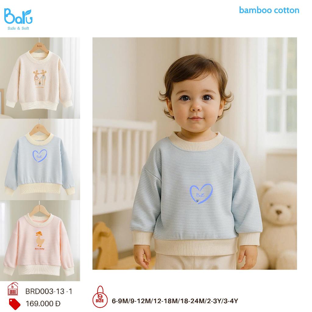 Áo cổ tròn dài tay BRD003-13-1