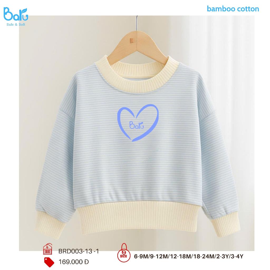 Áo cổ tròn dài tay BRD003-13-1
