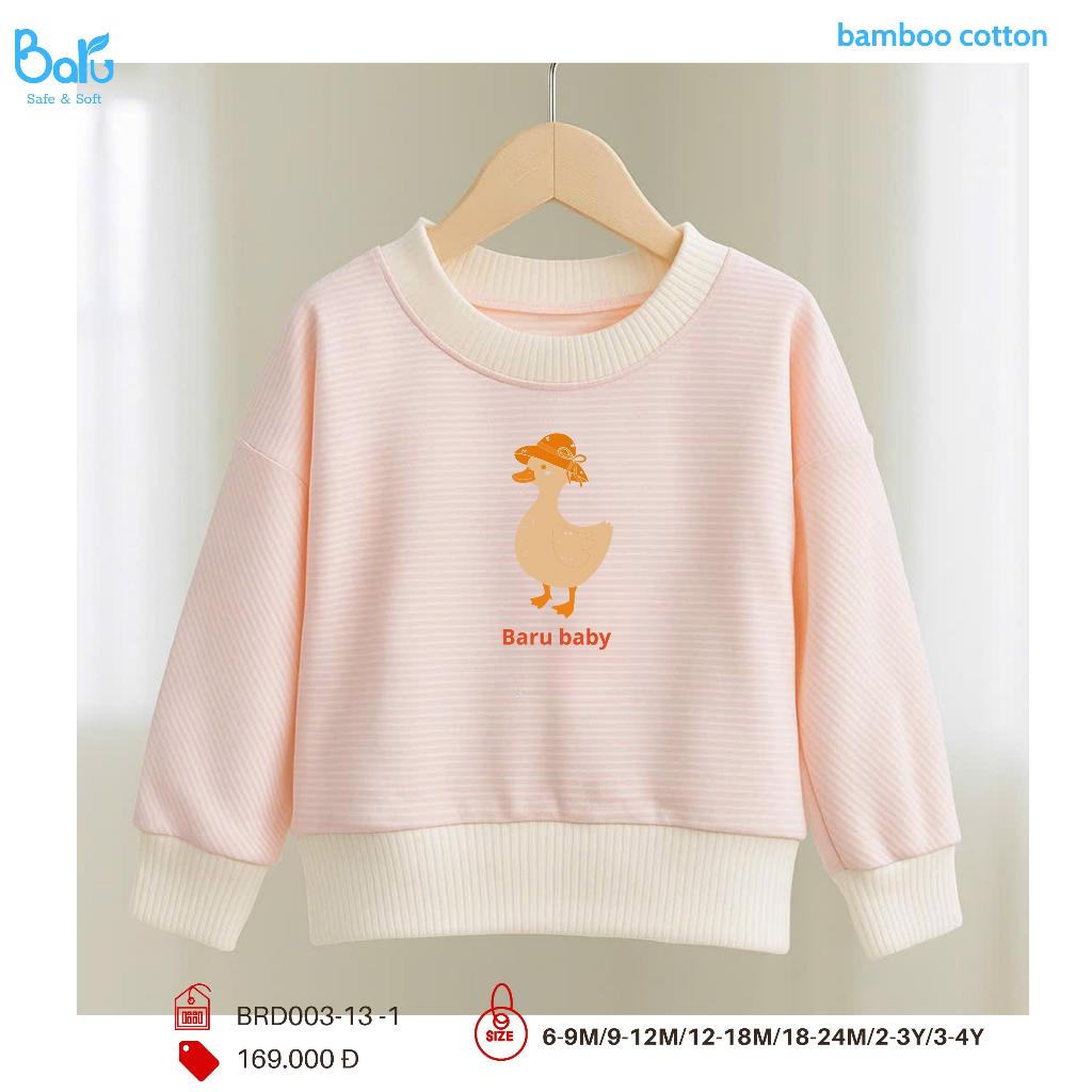 Áo cổ tròn dài tay BRD003-13-1