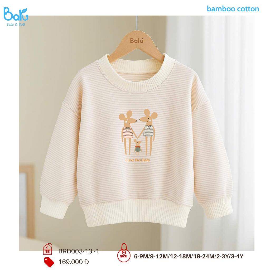 Áo cổ tròn dài tay BRD003-13-1