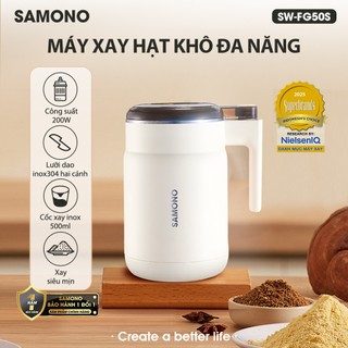 (MỚI) Máy Xay Hạt Khô Đa Năng Samono SW-FG50S Công Suất 200W 2 Lưỡi, Xay Các Loại Hạt, Coffee, Ngũ Cốc