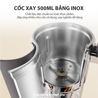(MỚI) Máy Xay Hạt Khô Đa Năng Samono SW-FG50S Công Suất 200W 2 Lưỡi, Xay Các Loại Hạt, Coffee, Ngũ Cốc