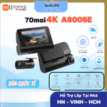 Camera Hành Trình 70mai 4K A800SE All New Ghi Hình 2 Kênh Trước Sau Chất Lượng 4K UHD HDR (Bản Quốc Tế 2025 — ảnh 1