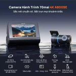 Camera Hành Trình 70mai 4K A800SE All New Ghi Hình 2 Kênh Trước Sau Chất Lượng 4K UHD HDR (Bản Quốc Tế 2025 — ảnh 2