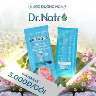 Gói nước dưỡng hoa Dr Natro giúp hoa tươi lâu gấp 3 - 4 lần gói 5ml