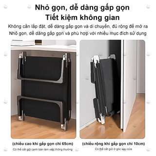 Panda giường gấp gọn Chịu lực tốt Gấp gọn dễ dàng Phù Hợp Cho Dân Văn Phòng & Sinh Viên nghỉ trưa