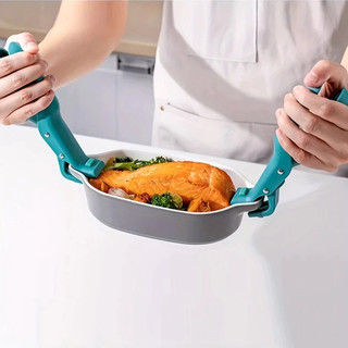 Kẹp Bát Và Đĩa Chống Nóng Đa Chức Năng, Kẹp Chống Trượt Bằng Silicon Nhà Bếp  Kẹp Bộ Đồ Ăn 88534