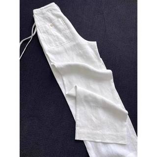 𝗡𝗼𝗿𝗮 - |LY LINEN| - Quần Linen nữa chun dáng xuông
