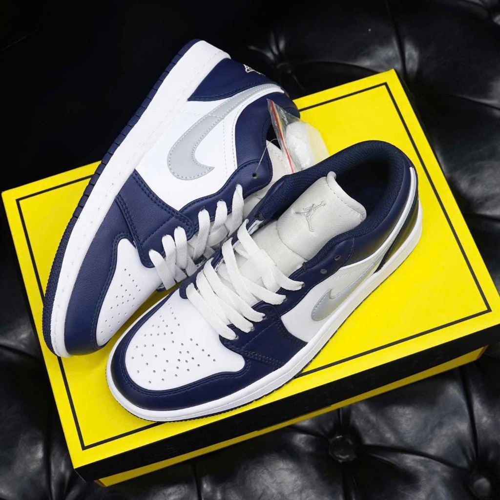 Giày Thể Thao sneaker NIKE JORDAN Rồng Đỏ, Xanh Navy, Giày J.D Jôrdân 1 ...