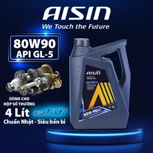 Nhớt Hộp Số Thường AISIN GSL58094P 80W-90 GL-5 Geartech+ 4L -