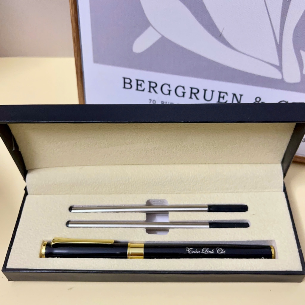Set quà 20/11 bút kí cốc sứ KHẮC TÊN BÚT THEO YÊU CẦU phù hợp làm quà tặng bạn bè, thầy cô giáo