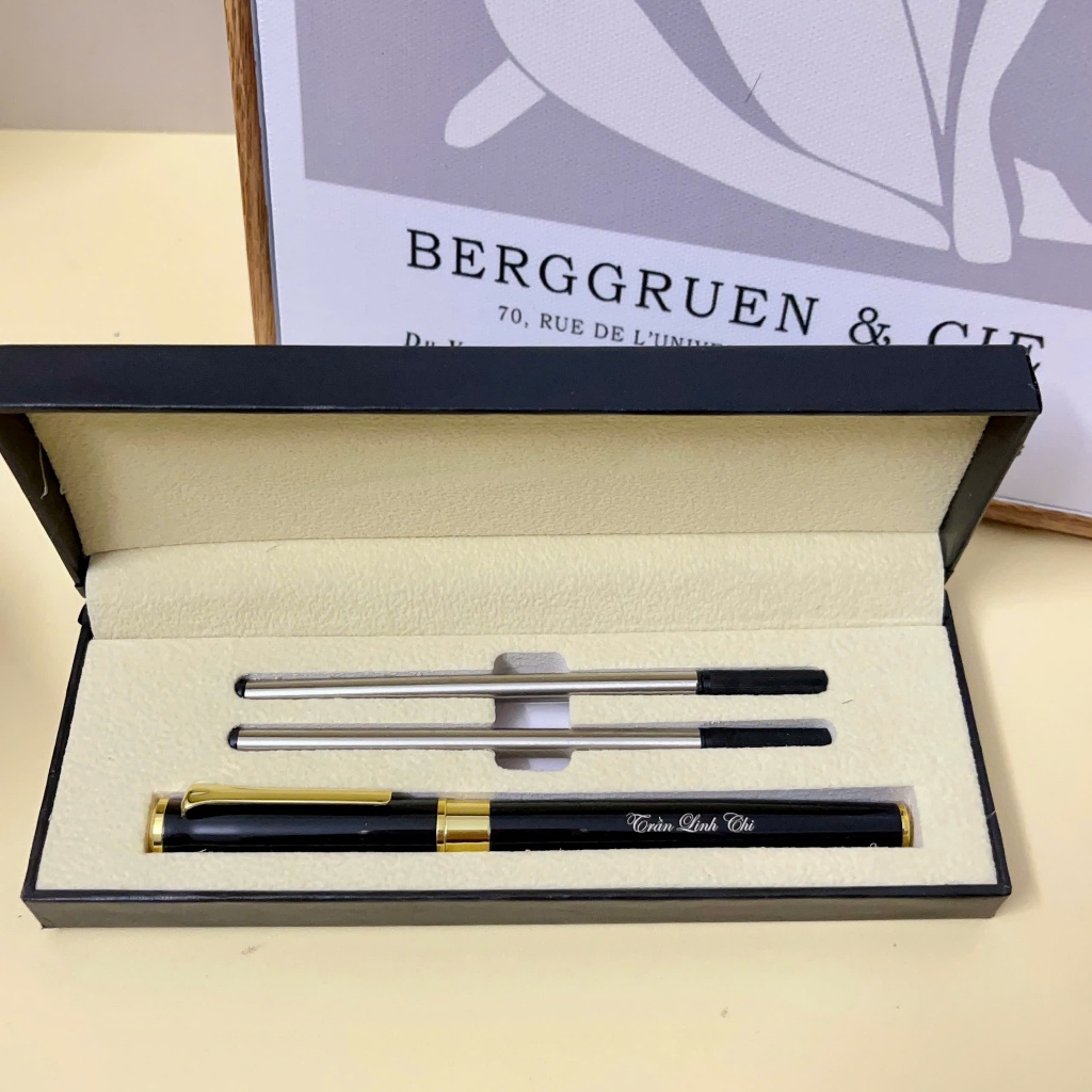 Set quà 20/11 bút kí cốc sứ KHẮC TÊN BÚT THEO YÊU CẦU phù hợp làm quà tặng bạn bè, thầy cô giáo