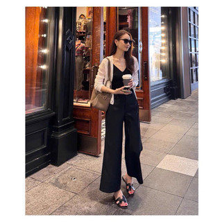 𝗞𝗮𝗸𝗶 𝗣𝗮𝗻𝘁𝘀 2 - |LY LINEN| - Quần kaki 9 tấc