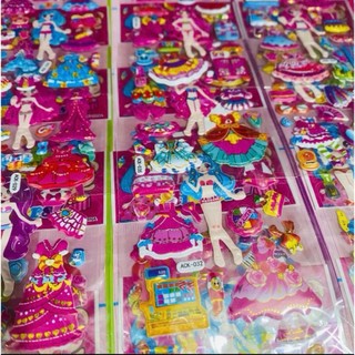 Vỉ hình dán sticker thay trang phục quần áo siêu đẹp cho công chúa…