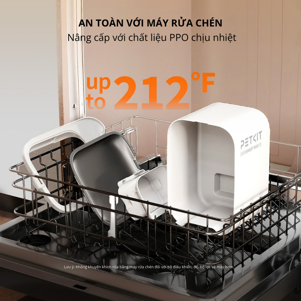 [New 2026] Máy Lọc Nước Cho Mèo, Cho Chó Dùng Pin Petkit EverSweet Max 2 Kết Nối App Bát Inox 304 dễ dàng vệ sinh