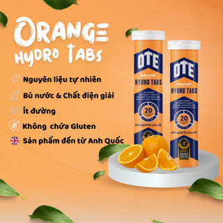 Viên sủi điện giải bổ sung khi chơi thể thao OTE Hydro Tabs các vị Chính hãng - Bù nước điện giải