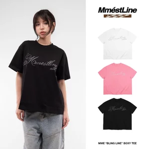 Áo thun MMESTLINE "BLING" form Boxy chất liệu Premium Cotton Đính Đá
