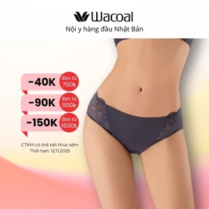 Quần lót nữ Wacoal IIPE3234 Smooth Cool Mát mịn & bền form dáng ôm nhẹ, mền mịn thoáng khí - IPE3234