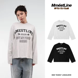 Áo Longsleeve MMESTLINE "RODEO" Áo thun tay dài Form Boxy in lụa nổi chất vải premium