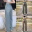 QUẦN JEANS NỮ ỐNG RỘNG THÊU NƠ HỒNG CẠP CAO HÁCH DÁNG HOTTREND 2026