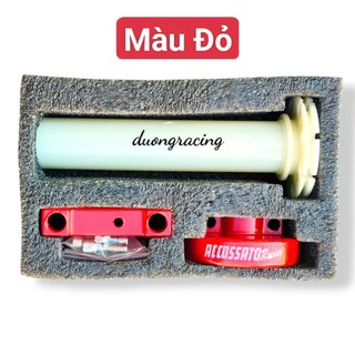 Cùm tăng ga nhôm ACCOSSATO Ốc ga nhưa - phụ tùng xe máy caoduongracing