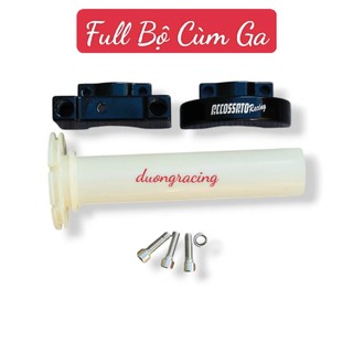 Cùm tăng ga nhôm ACCOSSATO Ốc ga nhưa - phụ tùng xe máy caoduongracing