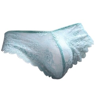 Q281 - Quần tam giác ren dành cho nam màu xanh pastel