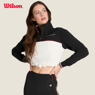 Wilson Women Davenport Woven Popover Áo Dài Thể Thao Nữ WW00210531BKA