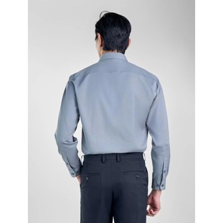 Owen - Áo sơ mi dài tay Slim Fit AS250012D màu Xám chất liệu Modal