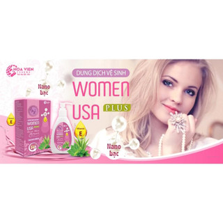 Dung dịch vệ sinh phụ nữ Women USA Plus - Ngăn Ngừa Viêm Nhiễm Bệnh Phụ Khoa, Nấm Ngứa Vùng Kín