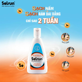 Dầu gội chống gàu Selsun 100ml. Sạch gàu, hết ngứa, nấm