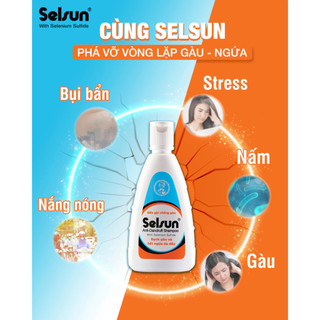 Dầu gội chống gàu Selsun 100ml. Sạch gàu, hết ngứa, nấm