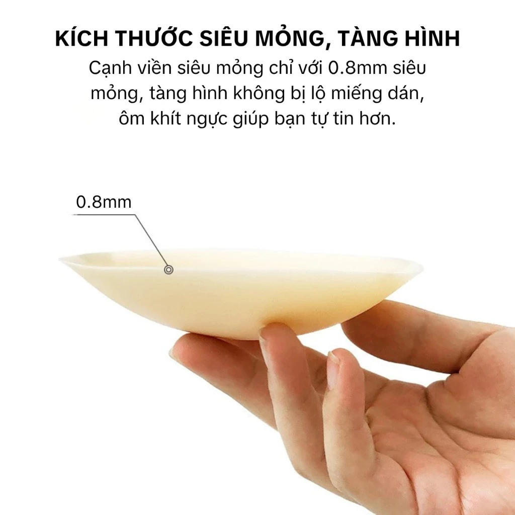 Miếng Dán Ngực Kháng Mồ Hôi ADORE Mềm Mại, Bám Chắc, Chống Tuột - Adore Global