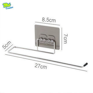 Móc Inox Dán Tường Treo Cuộn Giấy Vệ Sinh, Khăn Lau Bếp, Khăn Tắm – Chắc Chắn, Tiện Lợi, Dễ Lắp Đặt